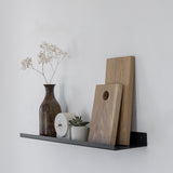 VAV מדף מתכת צף עם סף מובנה