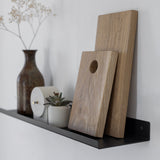 VAV מדף מתכת צף עם סף מובנה