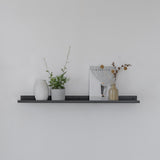 VAV מדף מתכת צף עם סף מובנה