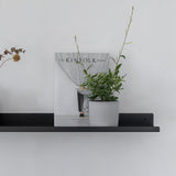 VAV מדף מתכת צף עם סף מובנה