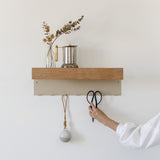 מתלה עם מדף - PLANK HANGER