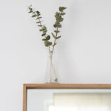 מראת עץ אלון מראה קיר במסגרת טבעית