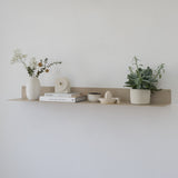 Line XL מדף צף מתכת דקורטיבי לקיר