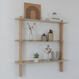 CUT מערכת מידוף עץ ומתכת - קומבינציה B