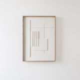 Maze Garden no 5 & no 3 סט תמונות בטון לסלון