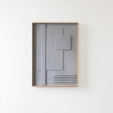 Maze Garden no 5 & no 3 סט תמונות בטון לסלון