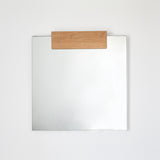 KORA MIRROR 60/60 מראה עם אלמנט עץ