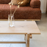 FRAME שולחן קפה מעץ אלון מלא לסלון