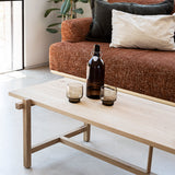 FRAME שולחן קפה מעץ אלון מלא לסלון