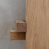 FRAME שולחן קפה מעץ אלון מלא לסלון