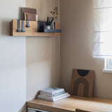 KORA מדף בסיס עם תיבת אחסון נסתרת