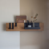 KORA מדף בסיס עם תיבת אחסון נסתרת