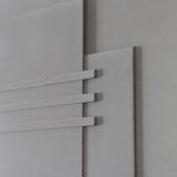 Maze Garden תמונת בטון במסגרת עץ אלון