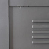 Maze Garden תמונת בטון במסגרת עץ אלון