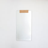 KORA MIRROR 120/60 מראה עם אלמנט עץ