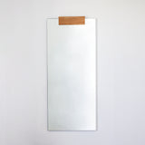 KORA MIRROR מראה מודולרית עם אלמנט עץ