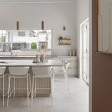 מדף אלון ובטון עומק 14 ס"מ