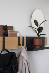 KORA מדף בסיס עם תיבת אחסון נסתרת