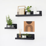 CLEAN מדף מתכת מעוצב רב־שימושי