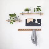 מדף מעטפה מתכת דקורטיבי לתלייה על קיר