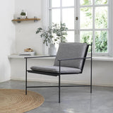 NOOK כורסת יחיד ברזל עם ריפוד בד