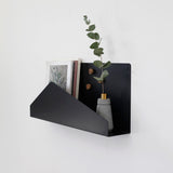 מדף מעטפה מתכת דקורטיבי לתלייה על קיר