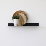 VAV מדף צף קצר ממתכת בקו נקי