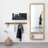 מדף מעטפה מתכת דקורטיבי לתלייה על קיר