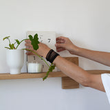 BLOCK מדף עץ אלון מלא 100 (שתי קוביות)