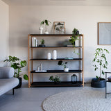 FRAME set A7 שידת מדפים פתוחה לסלון