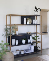 FRAME set A5 שידת מדפים פתוחה מעוצבת