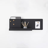 All-set מדף מתכת צף עם לוח מגנטי