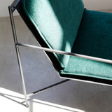 NOOK כורסת יחיד ברזל עם ריפוד בד