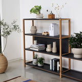 FRAME set B4 שידת מדפים פתוחה לסלון