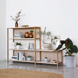 FRAME set B2 שידת מדפים פתוחה