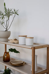 FRAME set B4 שידת מדפים פתוחה לסלון