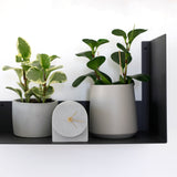 G מדף מתכת צף עם דופן גבוהה