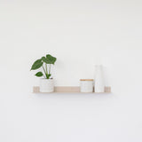 VAV מדף צף קצר ממתכת בקו נקי