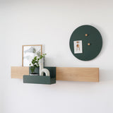 KORA מדף בסיס עם תיבת אחסון נסתרת