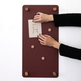 מארז חמישיית מגנטים מעץ אלון מלא