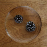 שולחן סלון מלבני עם אריח בטון או עץ