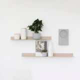 VAV מדף צף קצר ממתכת בקו נקי