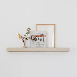 Albert shelf מדף קיר צף בסגנון נקי
