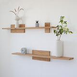 Block shelf 130cm (two blocks)