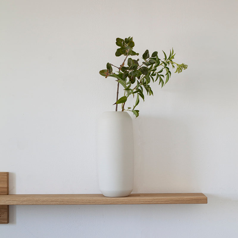 White Ceramic vase No.3