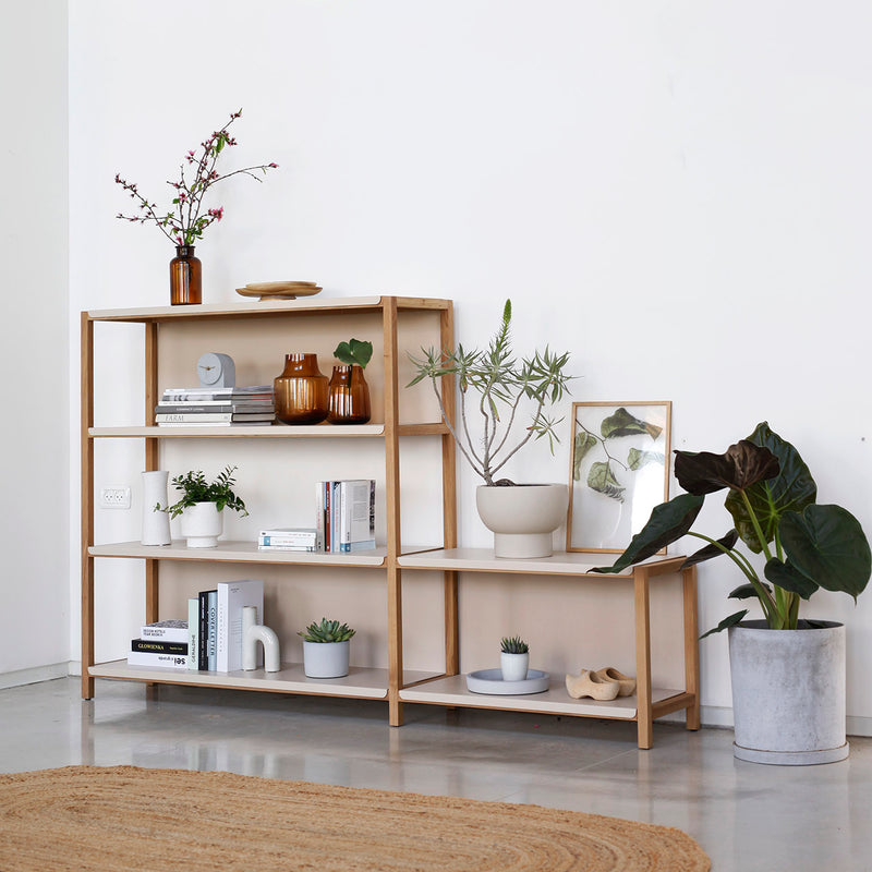 FRAME set B2 שידת מדפים פתוחה